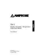 Предварительный просмотр 2 страницы Amprobe TH-1 User Manual