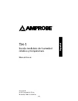 Предварительный просмотр 26 страницы Amprobe TH-1 User Manual