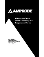 Предварительный просмотр 1 страницы Amprobe TH-3 User Manual