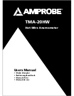 Amprobe TMA-20HW User Manual preview