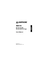 Preview for 3 page of Amprobe TMD-50 User Manual