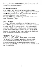 Предварительный просмотр 11 страницы Amprobe TMD-51 User Manual