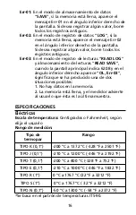 Preview for 127 page of Amprobe TMD-55 User Manual