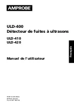 Preview for 19 page of Amprobe ULD-400 Series User Manual