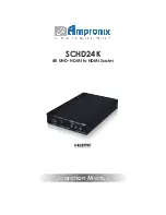 Ampronix SCHD24K Operation Manual preview