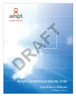 Preview for 1 page of Ampt 31570013 Installation Manual