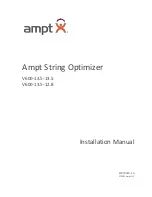 Ampt V600-13.5-12.8 Installation Manual preview