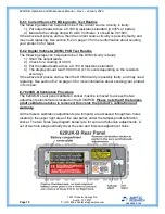 Preview for 15 page of Amptec Research 620UK-B Installation, Operation And Maintenance Manual