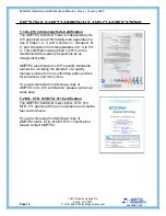 Preview for 18 page of Amptec Research 620UK-B Installation, Operation And Maintenance Manual