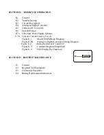 Preview for 3 page of Amptec Research 630ES Operation & Maintenance Manual