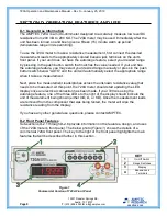 Preview for 9 page of Amptec Research 720A Operation And Maintenance Manual