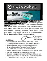 Preview for 1 page of Amptweaker SwirlPool User Manual