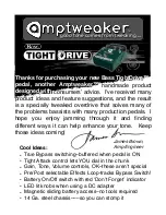 Amptweaker Tight Drive Manual предпросмотр