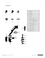 Предварительный просмотр 2 страницы AMQ MONITOR ARM Installation Manual