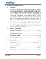 Preview for 4 page of Amron 2810E-02 User Manual