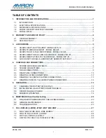 Preview for 3 page of Amron 2810E User Manual