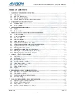 Preview for 3 page of Amron 2830R/24 Series User Manual