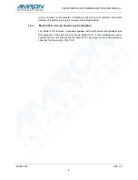 Preview for 10 page of Amron 2830R/24 Series User Manual