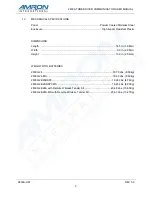 Предварительный просмотр 6 страницы Amron AMCOM III 2830A/24 User Manual