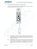 Предварительный просмотр 15 страницы Amron AMCOM III 2830A/24 User Manual