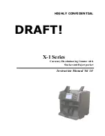 Preview for 1 page of Amrotec X-1 Series Instruction Manual