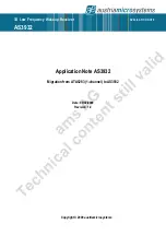 Preview for 2 page of ams AG AS3932 Application Note