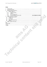 Предварительный просмотр 11 страницы ams AG AS5132 Operation Manual