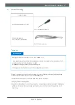 Предварительный просмотр 47 страницы AMS ALF19 Series Operating Instructions Manual