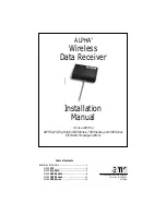 Предварительный просмотр 1 страницы AMS ALPHA 215 Installation Manual