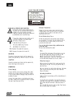 Preview for 2 page of AMS AML 120 USB User Manual