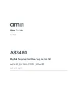 Предварительный просмотр 1 страницы AMS AS3460 User Manual