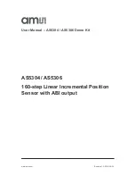 Preview for 1 page of AMS AS5304 User Manual