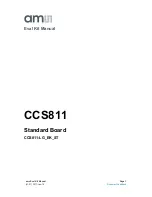 Preview for 1 page of AMS CCS811 Manual