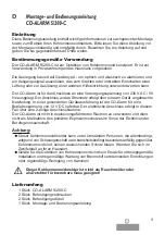 Preview for 3 page of AMS CO-ALARM S/200-C Installation And Operating Instructions Manual