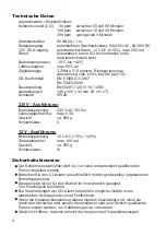 Preview for 4 page of AMS CO-ALARM S/200-C Installation And Operating Instructions Manual