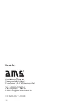 Preview for 12 page of AMS CO-ALARM S/200-C Installation And Operating Instructions Manual