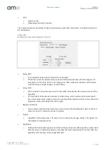 Предварительный просмотр 31 страницы AMS OSRAM NanEye Manual