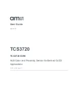 AMS TCS3720 User Manual предпросмотр