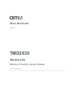 Предварительный просмотр 2 страницы AMS TMD2635 Quick Start Manual