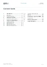 Предварительный просмотр 2 страницы AMS TMF882X User Manual