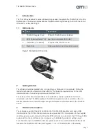 Предварительный просмотр 3 страницы AMS TSL2540 EVM User Manual