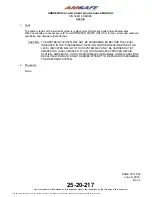 Preview for 23 page of AMSAFE 504414 Series Maintenance Manual