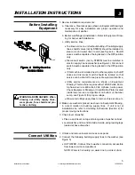 Предварительный просмотр 9 страницы Amsco RELIANCE 300 Installation Instructions Manual