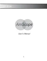AmScope 120 Series User Manual preview