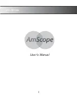 Preview for 1 page of AmScope 120 Series User Manual