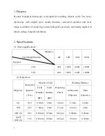 Preview for 4 page of AmScope B100 Operation Instruction Manual