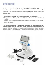 Preview for 3 page of AmScope DM140 User Manual