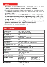 Preview for 4 page of AmScope DM140 User Manual