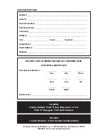 Preview for 6 page of AMSEC EST914 Operating Instructions And Warranty