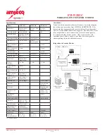 Preview for 2 page of Amseco EWP-202C Specifications